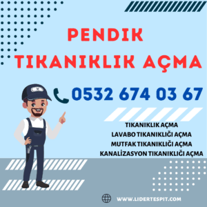 Pendik Tıkanıklık Açma